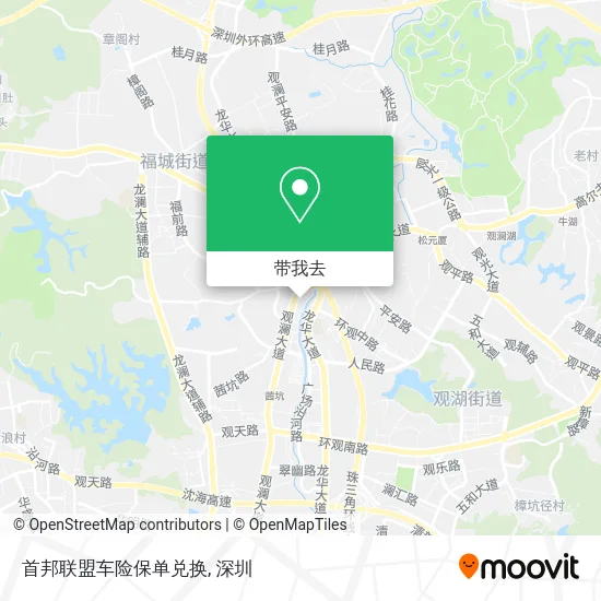 首邦联盟车险保单兑换地图