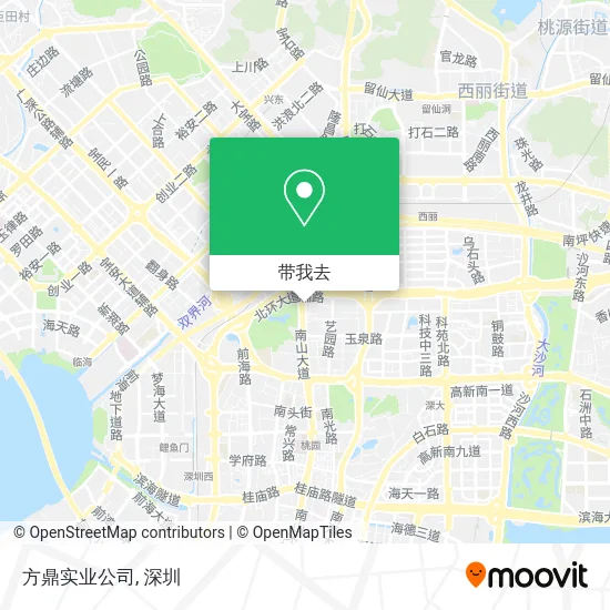 方鼎实业公司地图