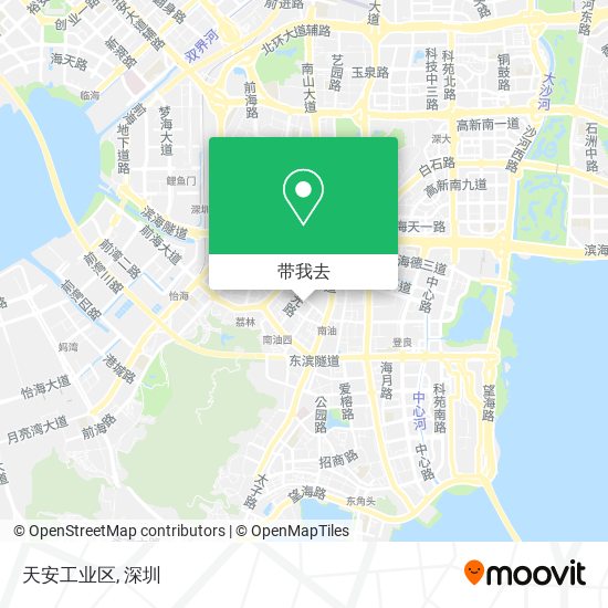 天安工业区地图