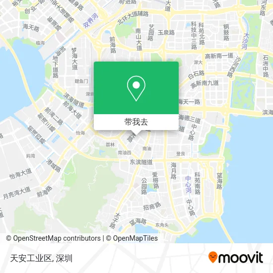 天安工业区地图