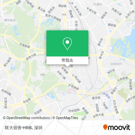 联大宿舍-H8栋地图
