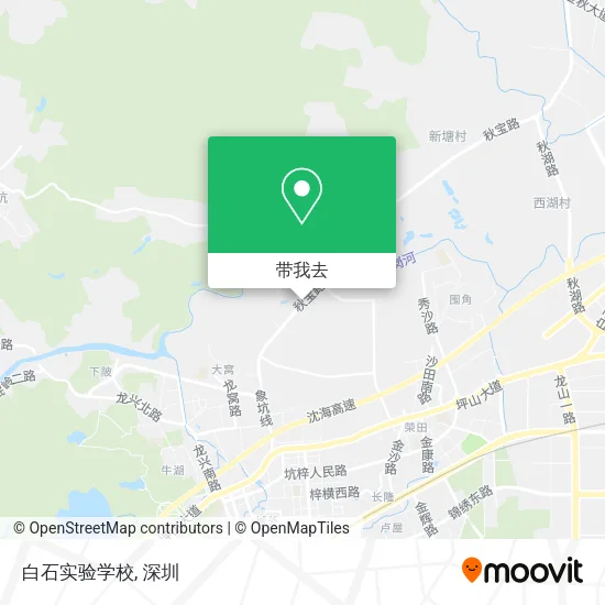 白石实验学校地图