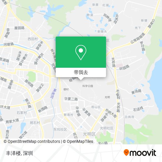 丰泽楼地图