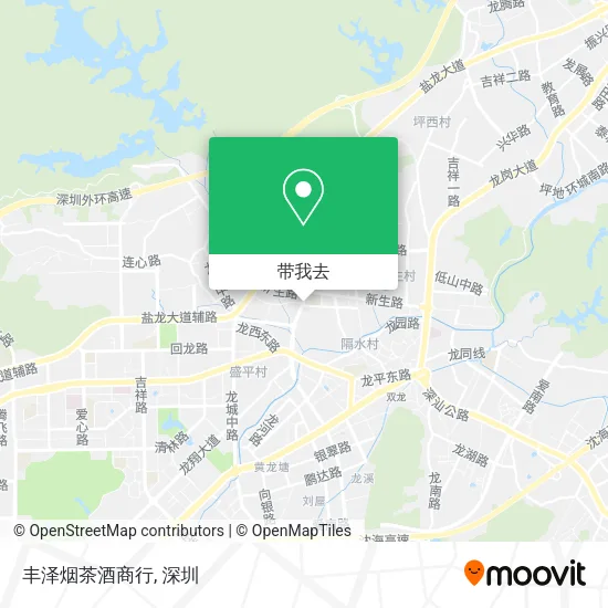 丰泽烟茶酒商行地图