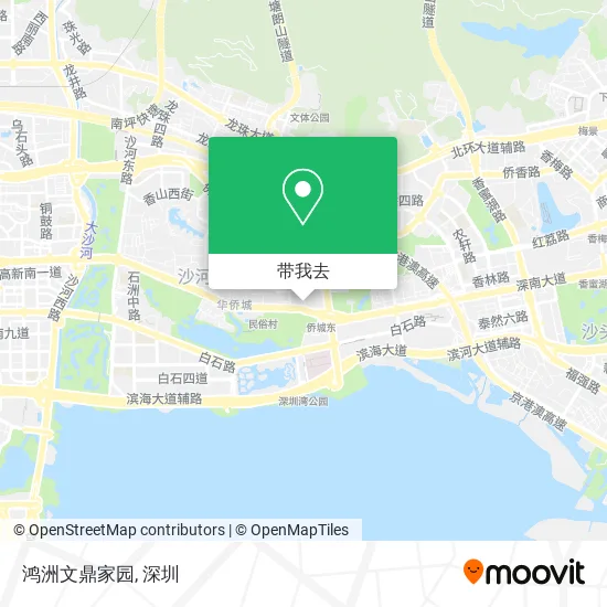 鸿洲文鼎家园地图