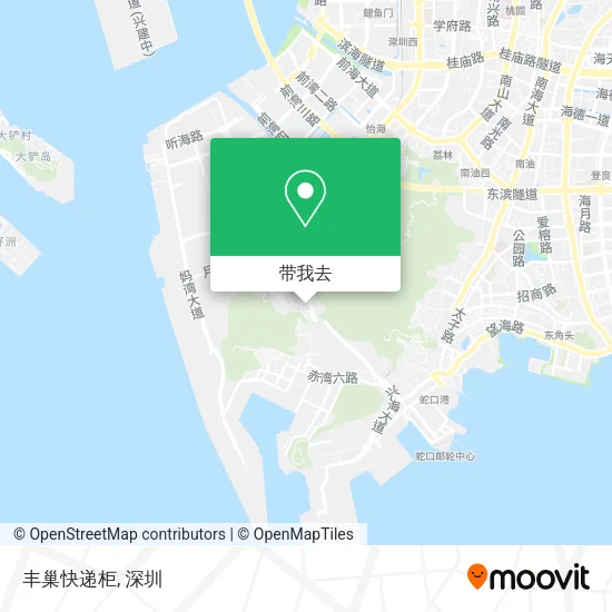 丰巢快递柜地图