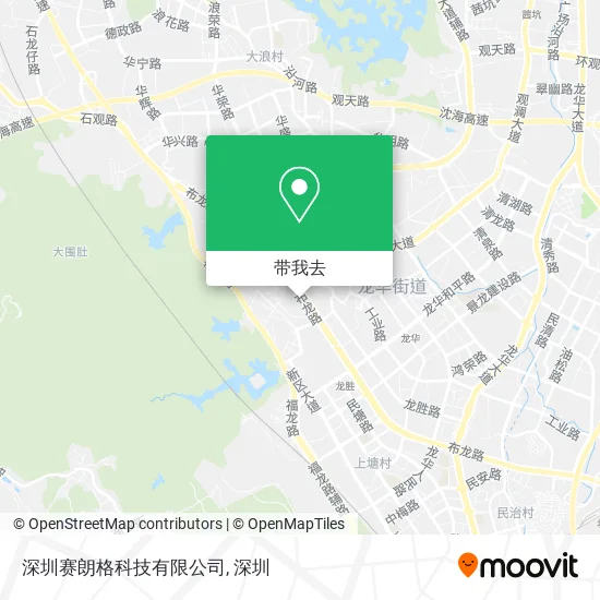 深圳赛朗格科技有限公司地图