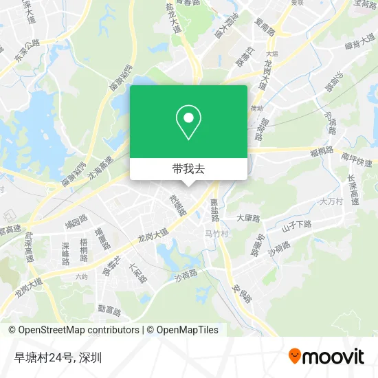 旱塘村24号地图