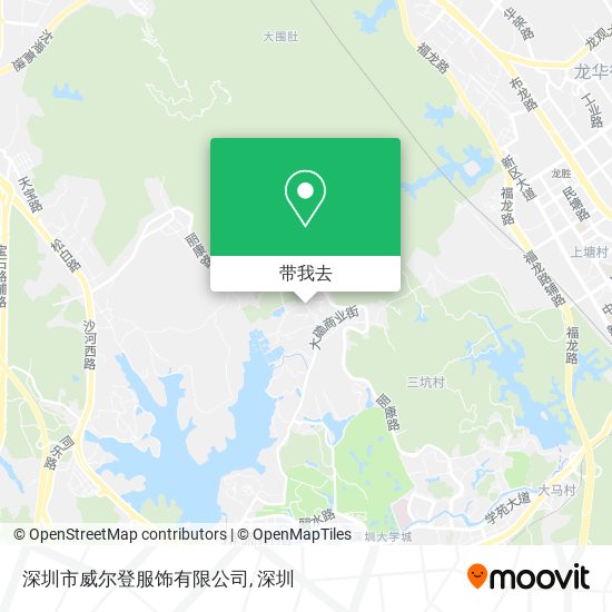 深圳市威尔登服饰有限公司地图