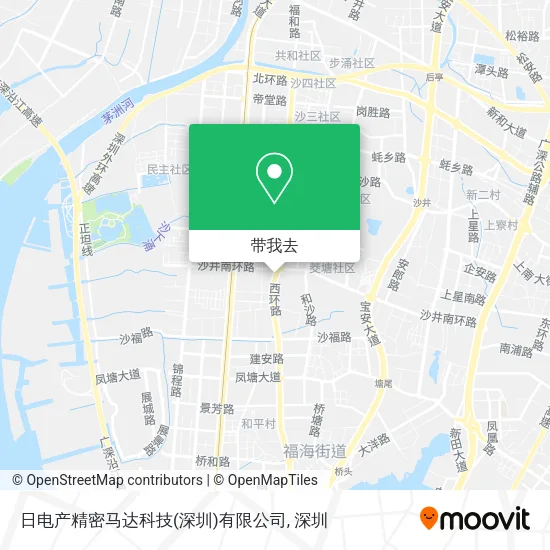 日电产精密马达科技(深圳)有限公司地图