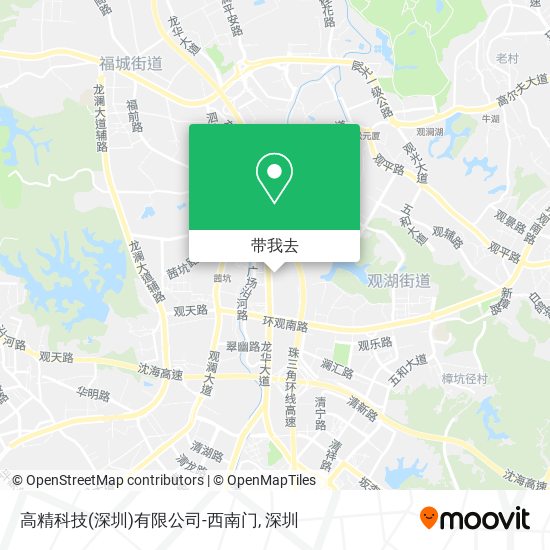 高精科技(深圳)有限公司-西南门地图