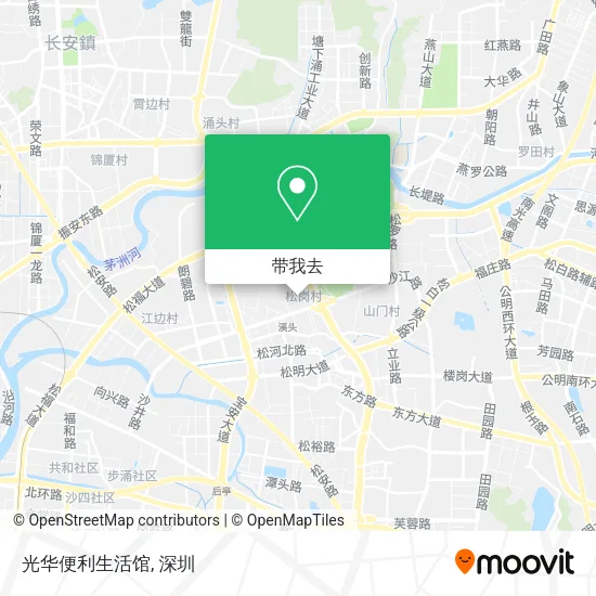 光华便利生活馆地图