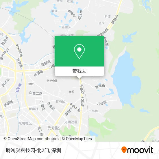 腾鸿兴科技园-北2门地图