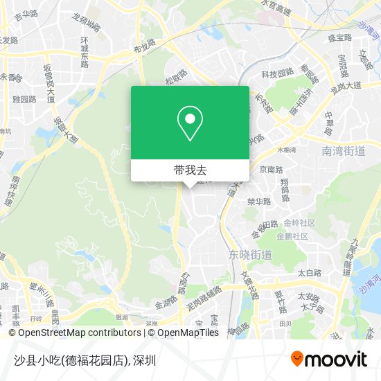 沙县小吃(德福花园店)地图