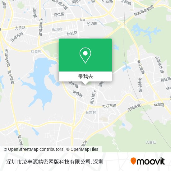 深圳市凌丰源精密网版科技有限公司地图