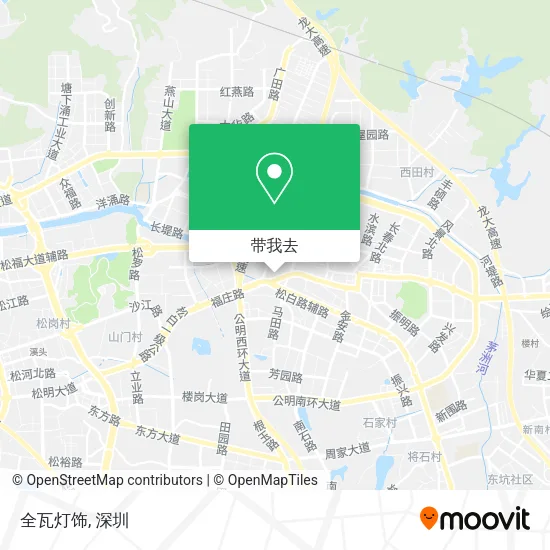 全瓦灯饰地图