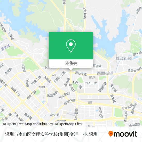 深圳市南山区文理实验学校(集团)文理一小地图