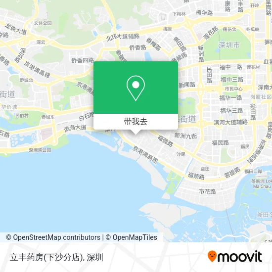立丰药房(下沙分店)地图