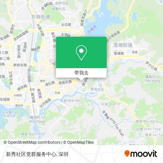 新秀社区党群服务中心地图