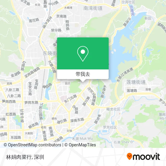 林娟肉菜行地图