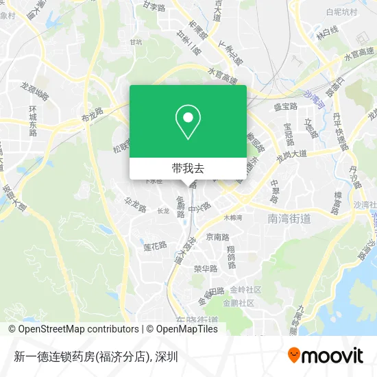 新一德连锁药房(福济分店)地图