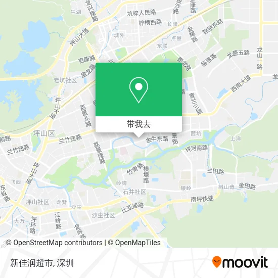新佳润超市地图