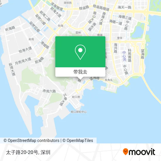 太子路20-20号地图