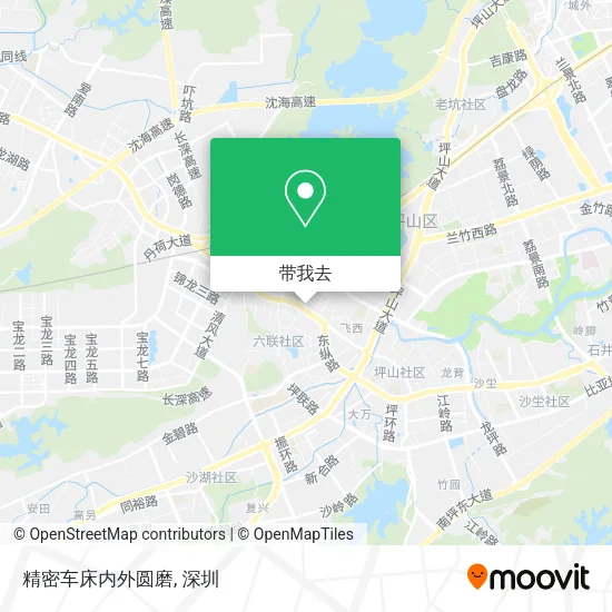精密车床内外圆磨地图