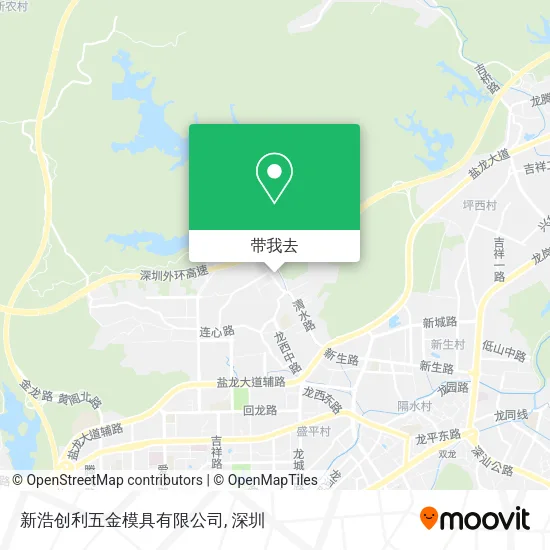 新浩创利五金模具有限公司地图