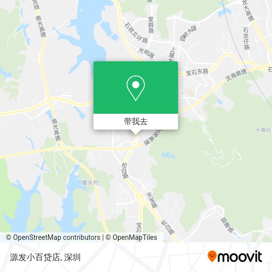 源发小百贷店地图