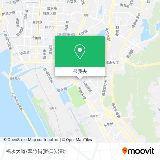 福永大道/翠竹街(路口)地图