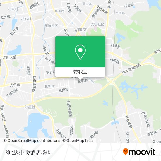 维也纳国际酒店地图