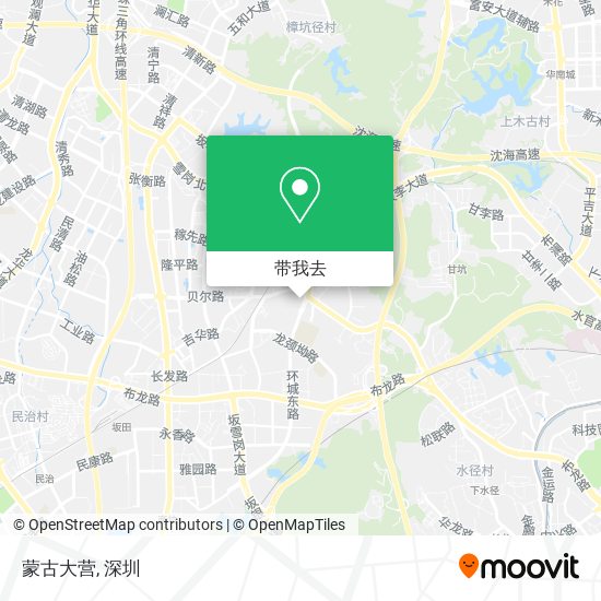 蒙古大营地图