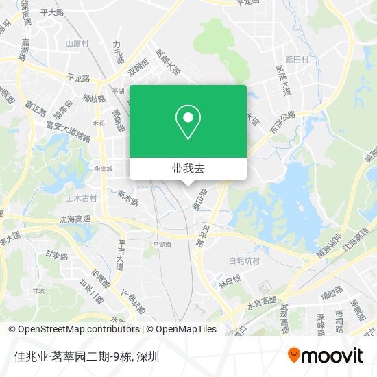 佳兆业·茗萃园二期-9栋地图