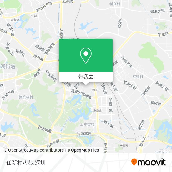 任新村八巷地图