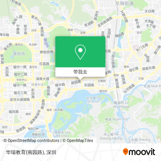 华瑞教育(南园路)地图