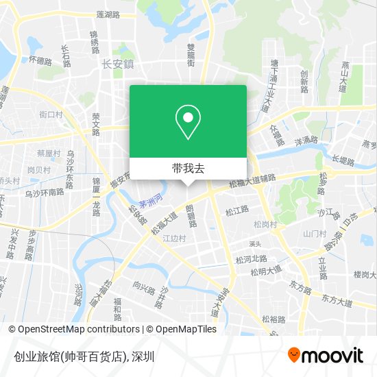 创业旅馆(帅哥百货店)地图