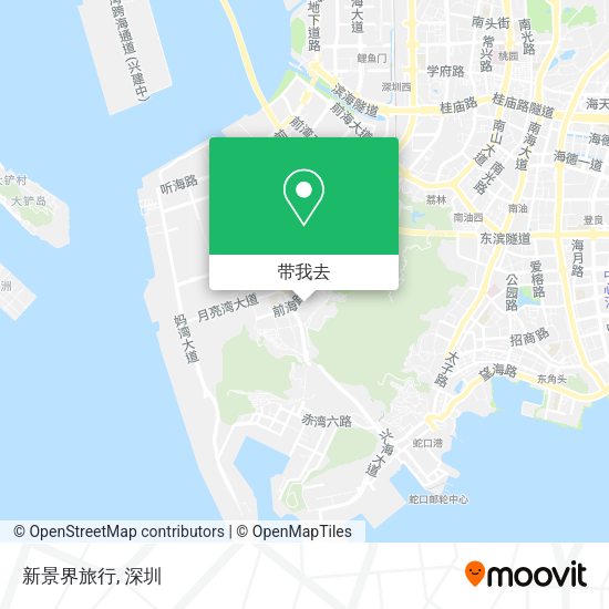 新景界旅行地图