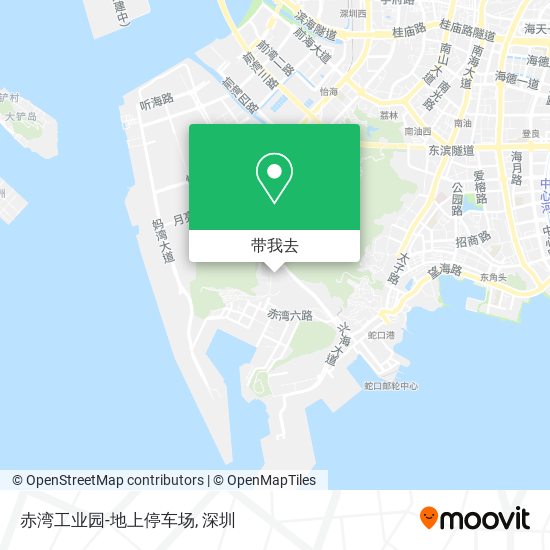 赤湾工业园-地上停车场地图
