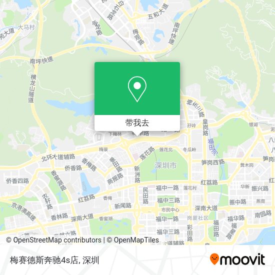梅赛德斯奔驰4s店地图