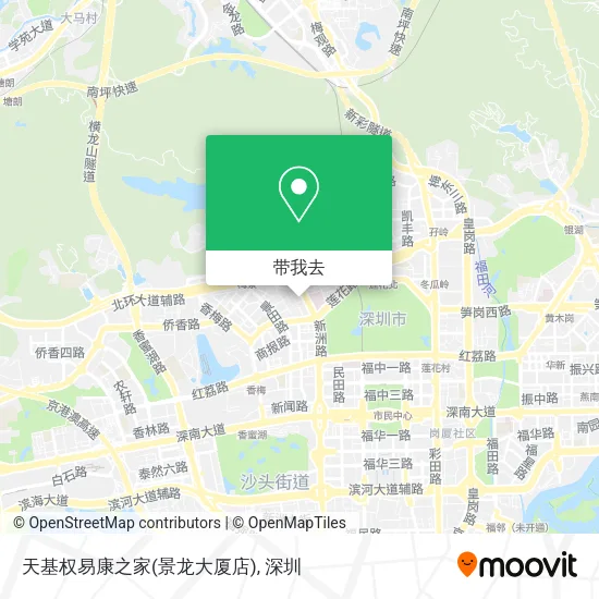 天基权易康之家(景龙大厦店)地图