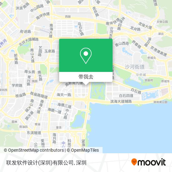 联发软件设计(深圳)有限公司地图