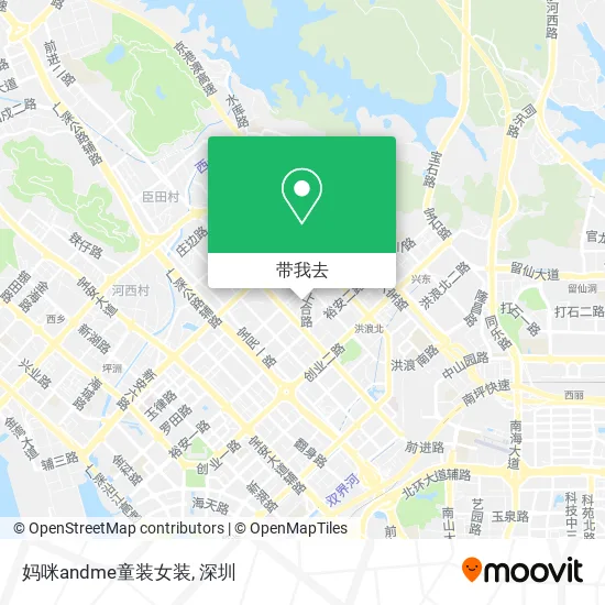 妈咪andme童装女装地图