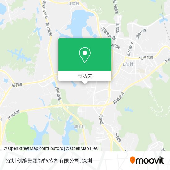 深圳创维集团智能装备有限公司地图
