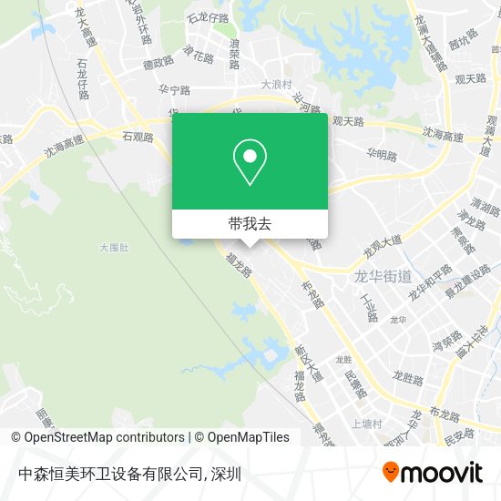 中森恒美环卫设备有限公司地图