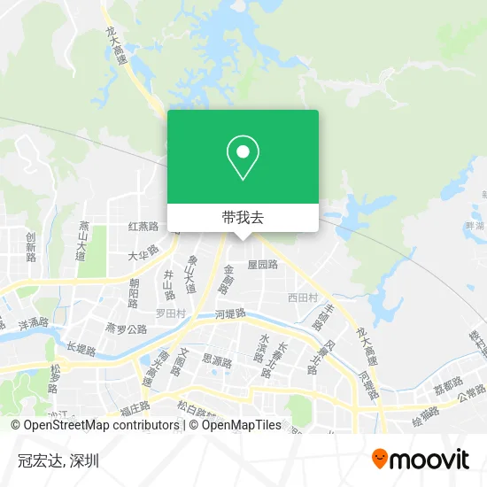 冠宏达地图
