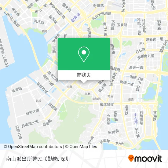 南山派出所警民联勤岗地图