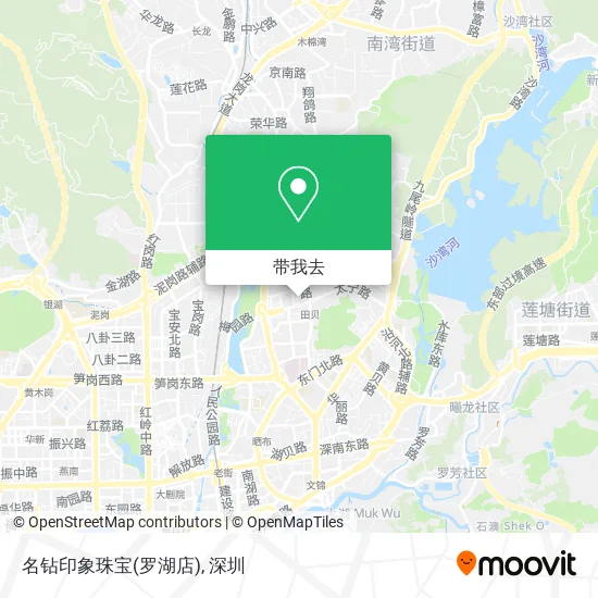 名钻印象珠宝(罗湖店)地图