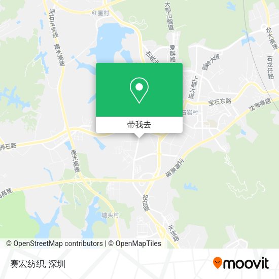 赛宏纺织地图