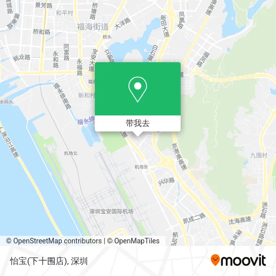 怡宝(下十围店)地图